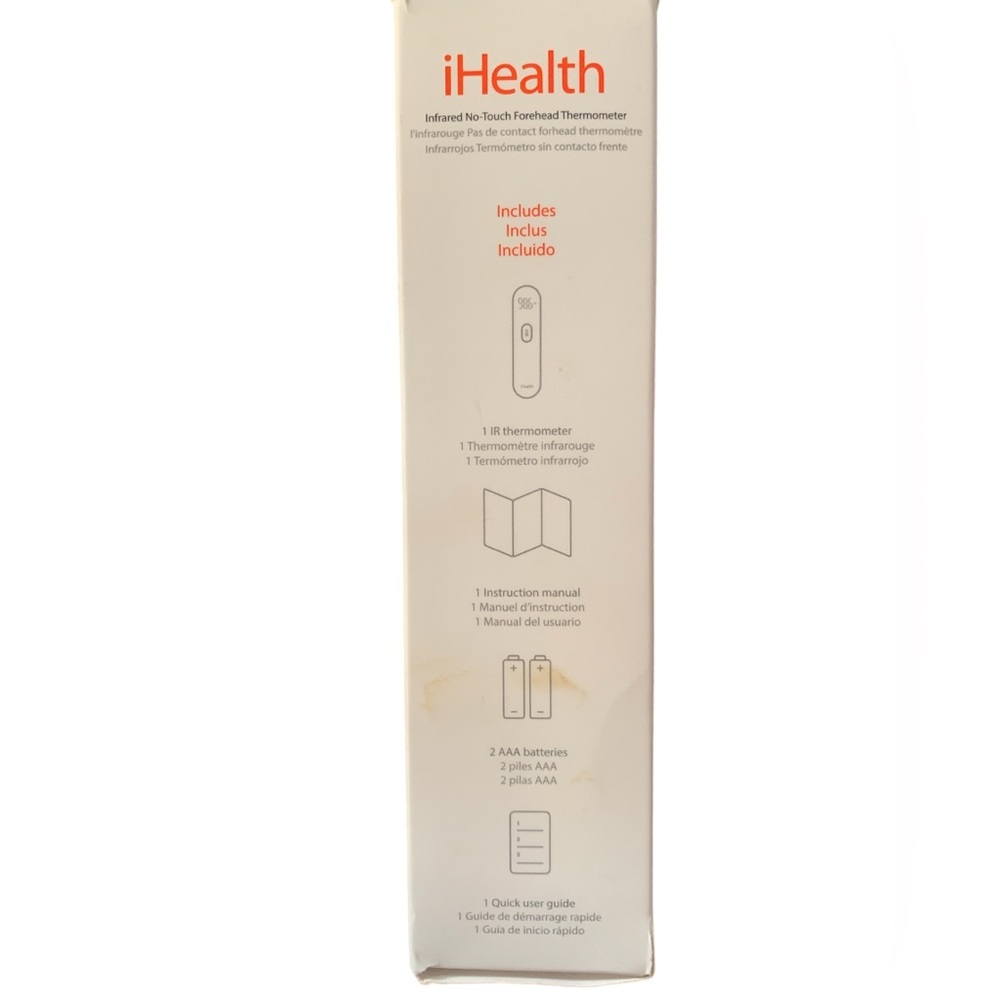 iHealth PT3 Infrared No-Touch Forehead‎ Thermometer - Picture 2 of 4
